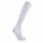 Men Compression Socks Plain Colors White L Xl