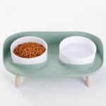 Orthopedic non-slip dog bowl shown here on a white background.